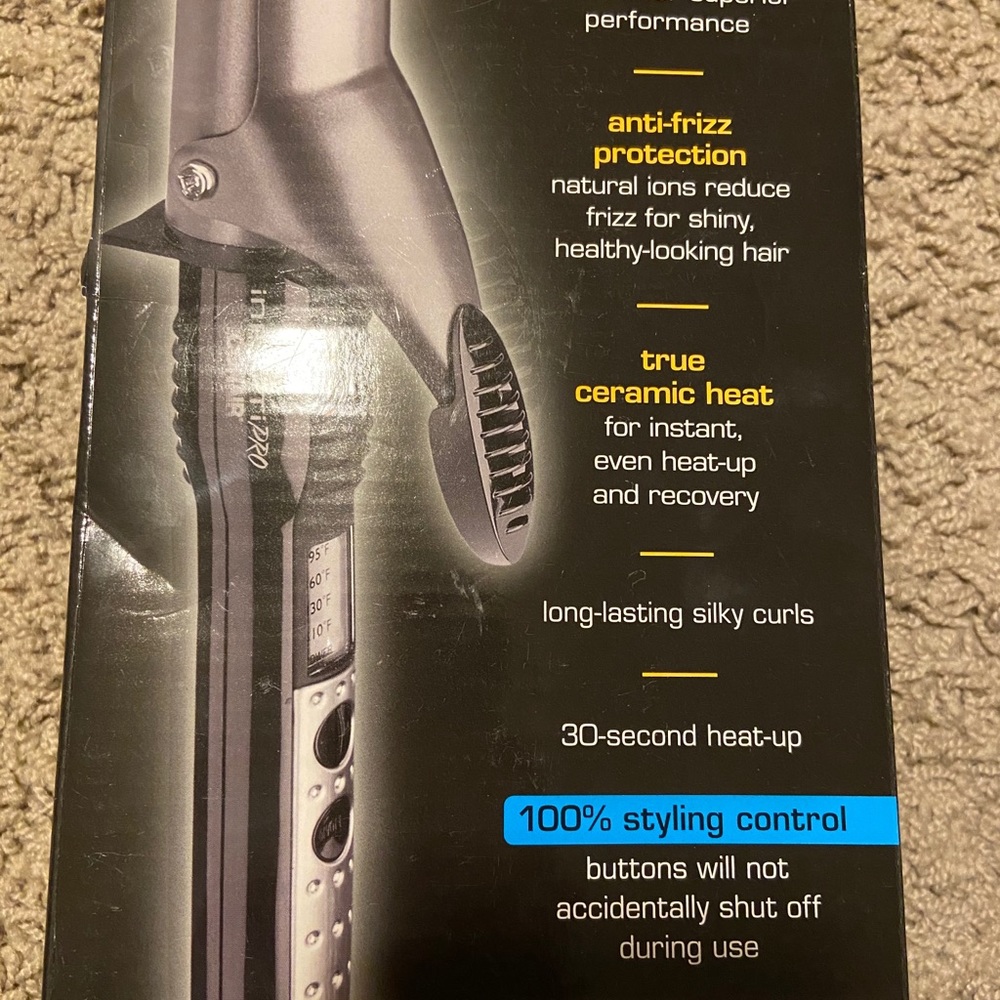 Conair InfinityPro hair curler 1.5”